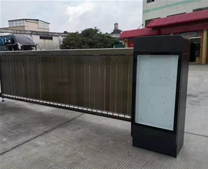 济南社区广告道闸